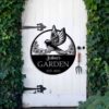 Custom Garden Sign Spring Bird Garden Decor