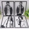 Custom Metal Sign Portraits Metal Art from Your Photo