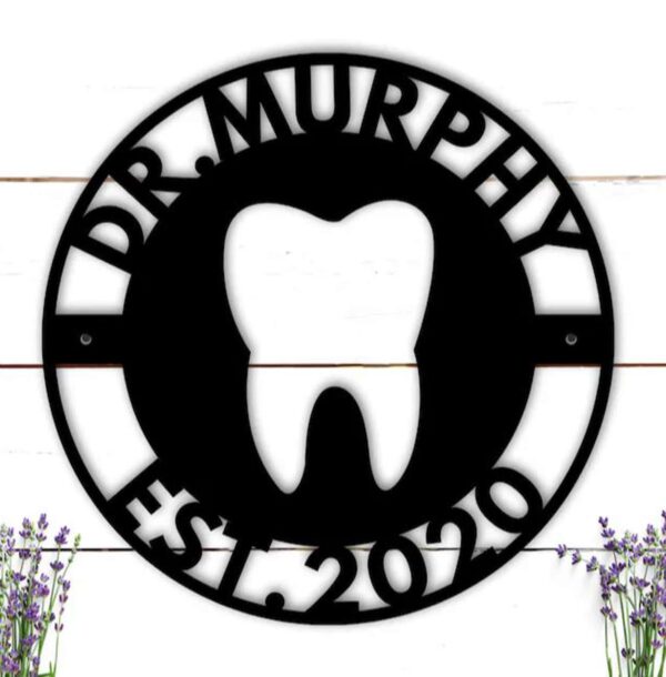 Dental Office Sign Dentist Metal Sign Dental Office Wall Decor