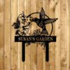 Hummingbird Personalized Garden Metal Sign Bird Metal Yard Art