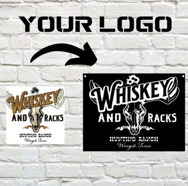 Personalized Company Logo Signs for Business Metal Sign With Logo