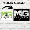 Personalized Company Logo Signs for Business Metal Sign With Logo